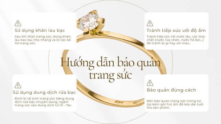 Bảo quản trang sức